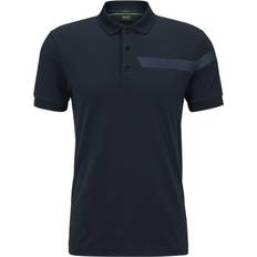 Hugo Boss Men Polo Shirts Hugo Boss Slim-fit polo shirt with stripe and