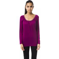 Byblos Purple Viscose Tops & T-Shirt IT42