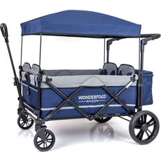 Wonderfold X4 Push & Pull Quad Stroller Wagon