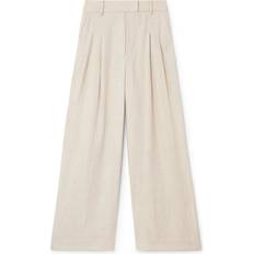 Kanvas Bukser & Shorts By Malene Birger Cymbaria Pants in Undyed