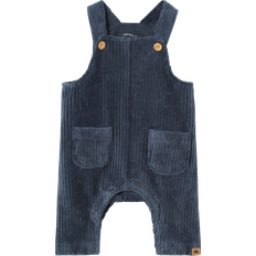 Bio-Baumwolle Jumpsuits Name It India Ink Velour Overalls velour