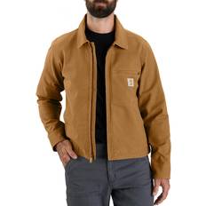 Clothing Carhartt Men's Washed Detroit Jacket, Medium, Brown Holiday Gift