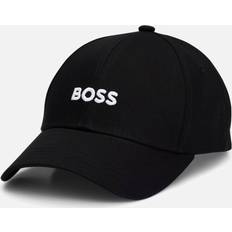 Herren Kopfbedeckungen BOSS Black Zed Cotton-Canvas Cap Schwarz