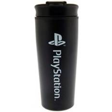 Metall Thermobecher Playstation logo Thermobecher