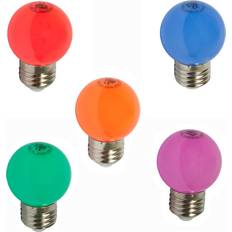 Allnet Synergy 21 LED Retrofit E27 Tropfenlampe G45 rot 1 Watt für Lichterkette