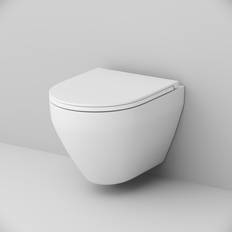 AM.PM Spirit v2.0 væghængt toilet, uden skyllekant, hvid