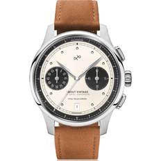 About Vintage 1934 Telechron Watch, Steel, Off White & Black