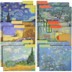 Vincent Van Gogh Decorative File Folders 12-pack