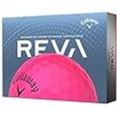 Rosa Golfbälle Callaway REVA Golfbälle EIN Dutzend 2023, Rosa