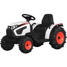Ride-On Cars Best Ride On Cars Bobcat 12-Volt Farm Tractor, White