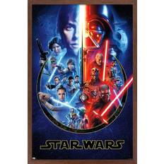 The skywalker saga Trends International Star Wars Skywalker Saga 24.2x35.8"