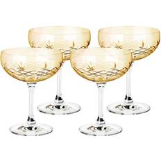 Frederik Bagger Champagneglass Frederik Bagger Crispy Gatsby Citrine Champagneglas 30cl 4stk