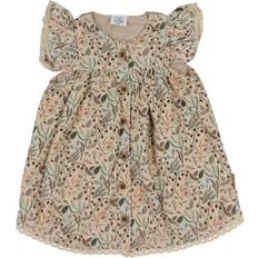 12-18M Kjoler Hust & Claire Baby's Domenic Dress - Cement