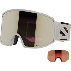 Salomon Skibriller Salomon Sentry Pro Sigma Ski Goggles Beige Black Gold/CAT2