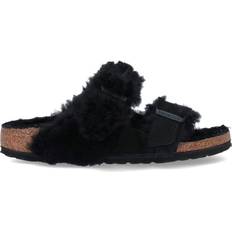 Birkenstock Slippers Birkenstock 'Arizona Teddy Split' Sandals Black IT