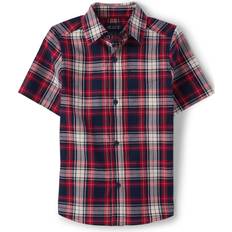 M Shirts Children's Clothing The Children Place Boys Short Sleeve Button-up Shirt Sizes XS-XXL