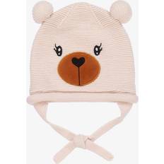 XXS Accessoires Monnalisa Teddy Bear Hat With Ears Light Pink