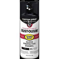 Paint Rust-Oleum Stops Sprays 5 Gloss Metal Paint Black