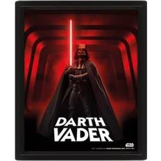 Tre Postere Star Wars Darth Vader Black/Red Poster 20x25cm