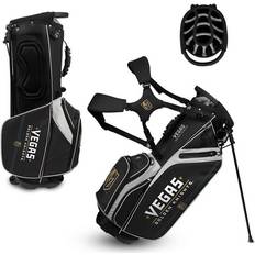Team Effort Golf Bags Team Effort Vegas Golden Knights Caddie Carry Hybrid Bag