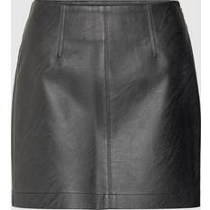 Röcke reduziert Calvin Klein Jeans Kunstlederrock, kurz, Reißverschluss, für Damen, schwarz