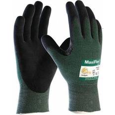 Disposable Gloves MaxiFlex Cut Cut-Resistant Glove Black/Green Dozen 112-34-8743/M