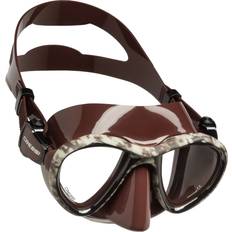 Cressi Snorkel Sets Cressi Metis Free Diving Mask Brown/Camo Brown