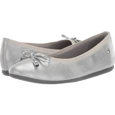 Ballerina Shoes Hush Puppies girls Josie Ballet Flat, Silver, Little Kid