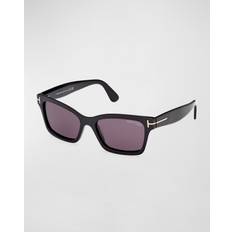Tom Ford Sunglasses Tom Ford Mikel Smoke Cat Eye FT1085 01A