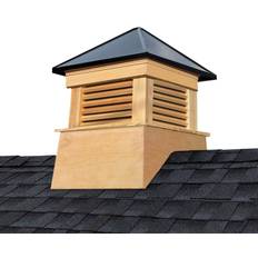 Wood Sheds Good Directions Manchester Cupola with Black Aluminum (Building Area )