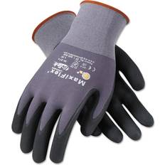 Work Gloves MaxiFlex Ultimate Nitrile Gloves Gray/Black 34-874/M