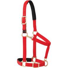 Halters & Lead Ropes Weaver Breakaway Adjustable Halter Red Horse Average 800-1100lbs