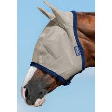 Horseware Grooming & Care Horseware Amigo FlyMask Oatmeal/Navy Pony