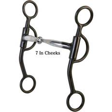 Bits Weaver Prof Thin Style Shank Snaffle With Copper Inlay