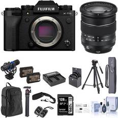 Digital Cameras Fujifilm X-T5 Camera, Black w/ XF 16-80mm f/4.0 R OIS WR Lens, Photography Kit