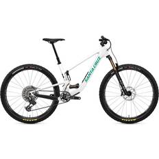 Trail Bikes Mountainbikes Santa Cruz CC X0 Eagle Transmission Reserve Mountain Bike - Gloss White Unisex