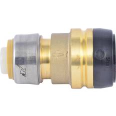 Brass Plumbing Sharkbite 1-1/4 in. x 1 in. Push-to-Connect Brass Reducing Coupling Fitting