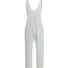 White - Women Jumpsuits & Overalls Free People Women's High Roller Jumpsuit