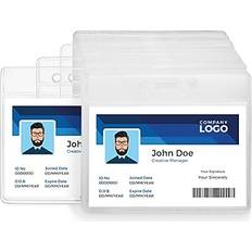 Staples Business Card Holders Staples Heavy-Duty ID Badge Holders 3-3/8 50/Pack