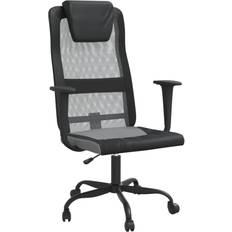 Grå Kontorstoler vidaXL black Swivel Office Chair
