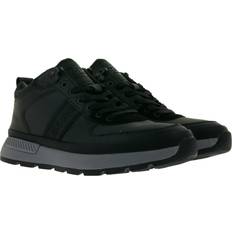 Björn Borg Schuhe Björn Borg Mid Tmp Herren Sneaker mit Layer-Look Mid-Top Schnür-Schuhe 2142 614701 Schwarz