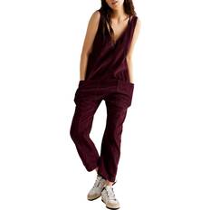 Brown Jumpsuits & Overalls Free People Women's High Roller Jumpsuit