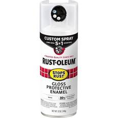 Wood Paints Rust-Oleum Stops Sprays 5 Gloss Spray Metal Paint, Wood Paint White