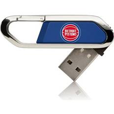 32 GB USB Flash Drives Keyscaper Detroit Pistons Solid Design 32GB Clip USB Flash Drive