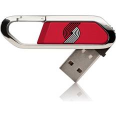 32 GB USB Flash Drives Keyscaper Portland Trail Blazers Solid Design 32GB Clip USB Flash Drive