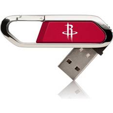 32 GB USB Flash Drives Keyscaper Houston Rockets Solid Design 32GB Clip USB Flash Drive