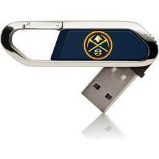 32 GB USB Flash Drives Keyscaper Denver Nuggets Solid Design 32GB Clip USB Flash Drive