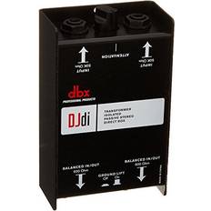 DBX Studio Equipment DBX DJDI Passive 2-Channel Direct Box with Line Mixer