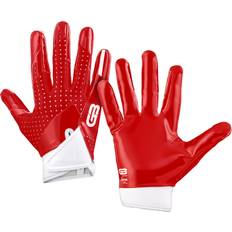 Adult Goalkeeper Gloves Grip Boost Stealth 5.0 Solid Color Adult Football Gloves Red