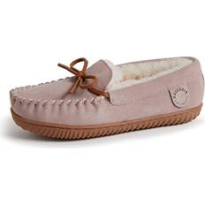 Pink Moccasins Dearfoams Fireside Women's Alice Springs Slip On Slippers Shoes
